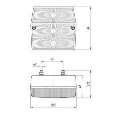 Ліхтар задній(причіп)