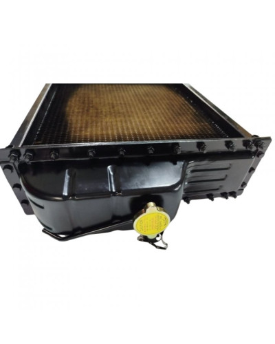 Радиатор МТЗ 4-х рядний (латунний з металевими бачками)(аналог)