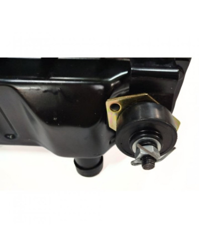 Радиатор МТЗ 4-х рядний (латунний з металевими бачками)(аналог)