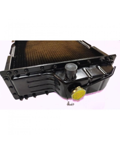 Радиатор МТЗ 4-х рядний (латунний з металевими бачками)(аналог)