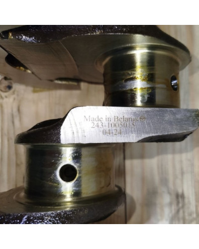 Вал колінчатий б/вкл.з шестернею(вир-во Білорусь,ММЗ) Вал колінчатий б/вкл.з шестернею(вир-во Білорусь,ММЗ)