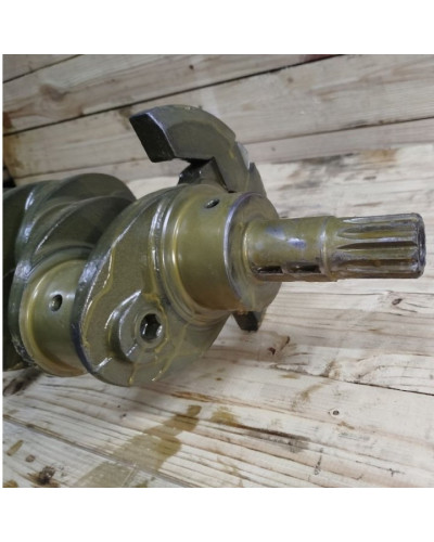 Вал колінчатий (без вкладишів)(2 шпонки) (вир-во Китай) Вал колінчатий (без вкладишів)(2 шпонки) (вир-во Китай)