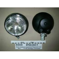Фара передня(мінська 8703.302)права в пластмасовому корпусі(вир-во Україна,Руслан-Комплект)