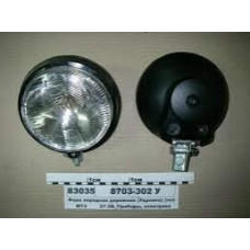 Фара передня(мінська 8703.302)права в пластмасовому корпусі(вир-во Україна,Руслан-Комплект)