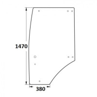 Скло дверей лівих (1464х887) МТЗ-1523,2022,3022,3522.5 (вир-во Україна)