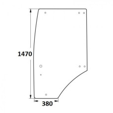 Скло дверей лівих (1464х887) МТЗ-1523,2022,3022,3522.5 (вир-во Україна)